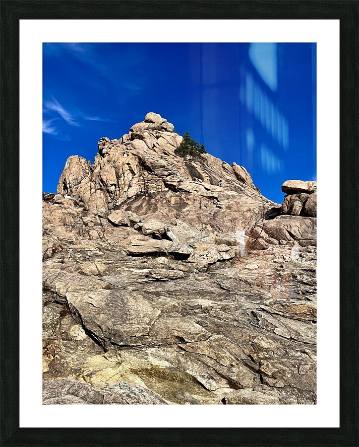Seoraksan Summit Picture Frame print