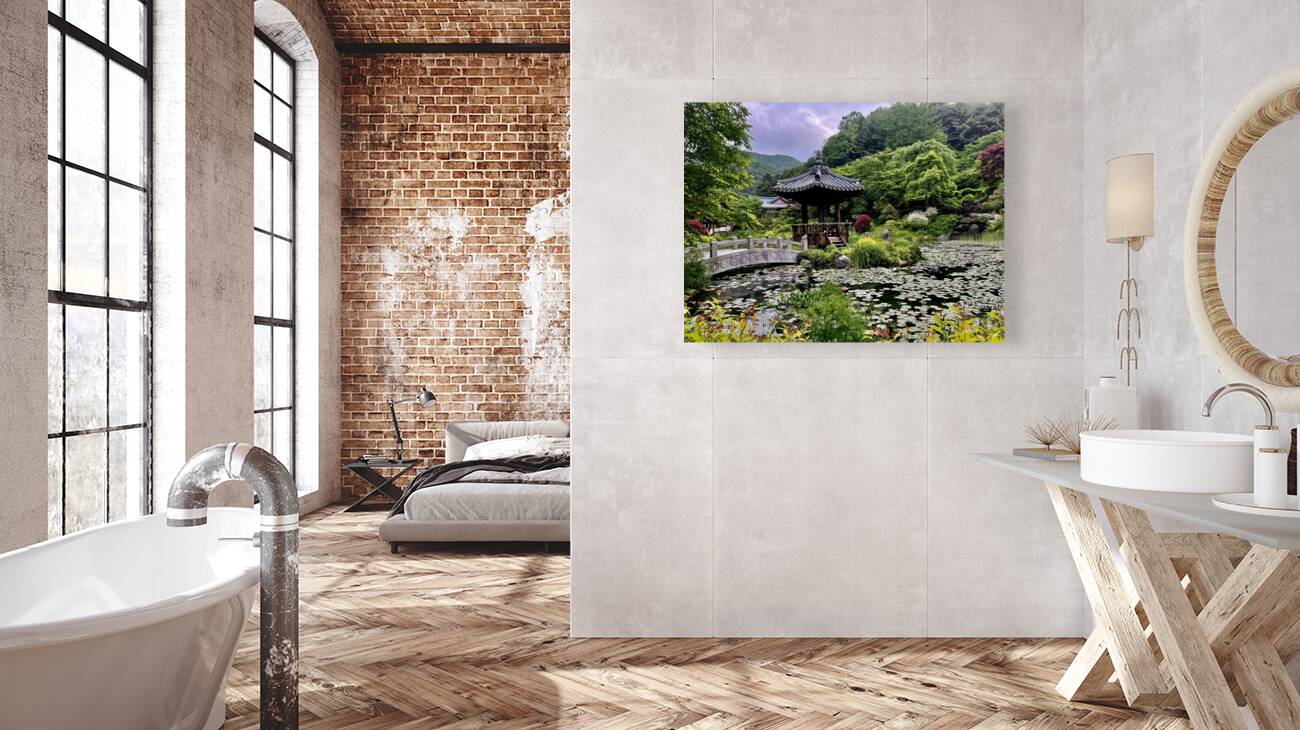 Pavilion Garden of Morning Calm Reproduction