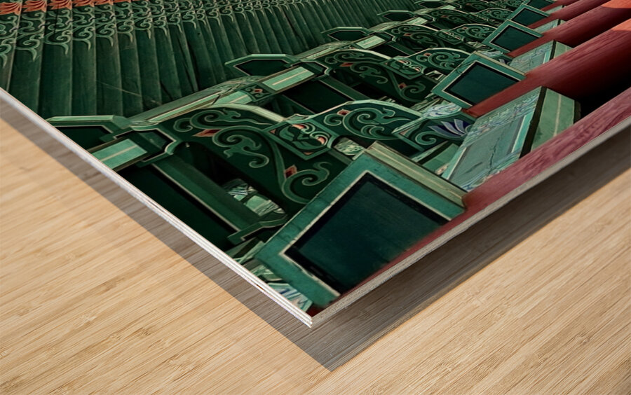 Bridge View Wood print