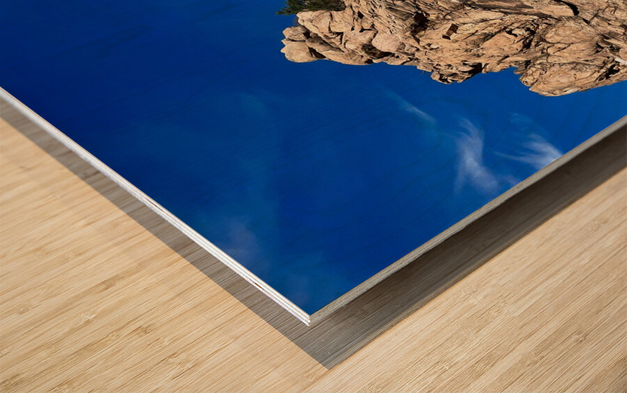 Seoraksan Summit Wood print