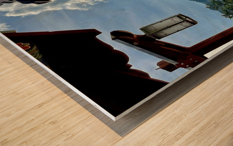 Seoraksan from the Temple Wood print