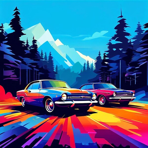 Retro Rush: Neon Highway Escape Digital Download