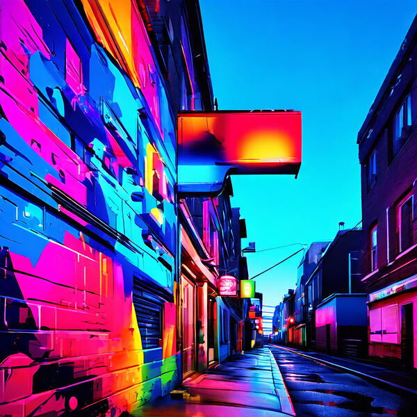 Neon Alley Digital Download