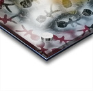 the cut out men Acrylic print