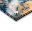 Blue Sketch Acrylic print