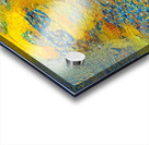 Sunlit Figure in Blue Hues Acrylic print