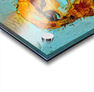 Golden Gaze Acrylic print