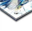 Fractured Blues Acrylic print