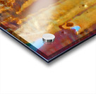 colour strip closeup Acrylic print