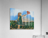 letting go Acrylic Print