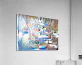 Abstract Expressions in Motion Acrylic Print