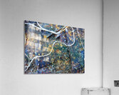 Textured Tapestry Acrylic Print