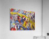 Primary Currents  Acrylic Print