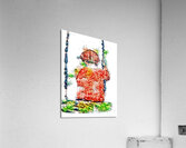 RED PORTRAIT 18 Acrylic Print