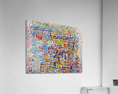 letter reflections Acrylic Print