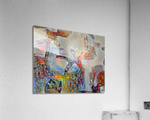 flair stick men Acrylic Print