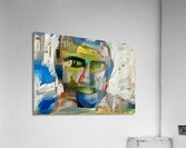 Urban Portrait: Fragmented Cityscape Acrylic Print