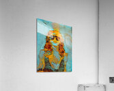 Golden Gaze Acrylic Print