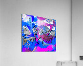 Electric Bloom Acrylic Print