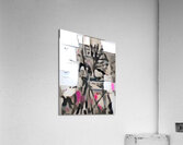 Urban Glyph Acrylic Print