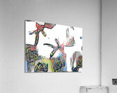 breaking apart Acrylic Print