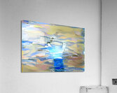 blue break Acrylic Print