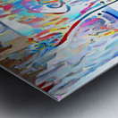 Abstract Expressions in Motion Metal print