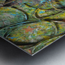 Organic Strands Metal print