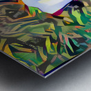 the digital pass Metal print