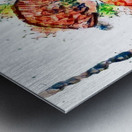 RED PORTRAIT 18 Metal print