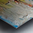 water lines Metal print