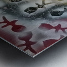 the cut out men Metal print