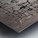 Concrete Cipher Metal print