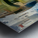 Urban Portrait: Fragmented Cityscape Metal print