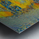 Sunlit Figure in Blue Hues Metal print