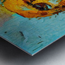 Golden Gaze Metal print