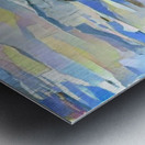 blue break Metal print