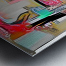 red men briage Metal print