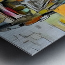 time zone 1 74 Metal print