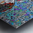 Stylized Figure Metal print