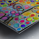 circle portrait Metal print