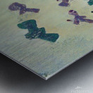 cluster of men Metal print