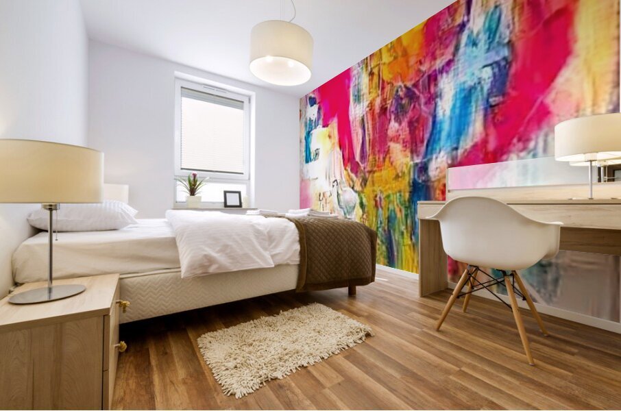 celebration   victory Mural print