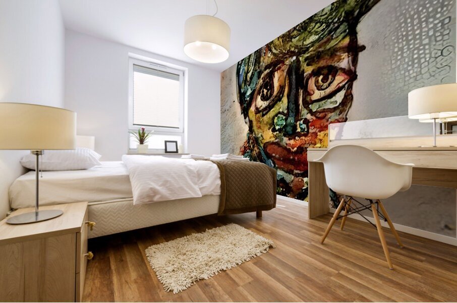 the portrait Mural print