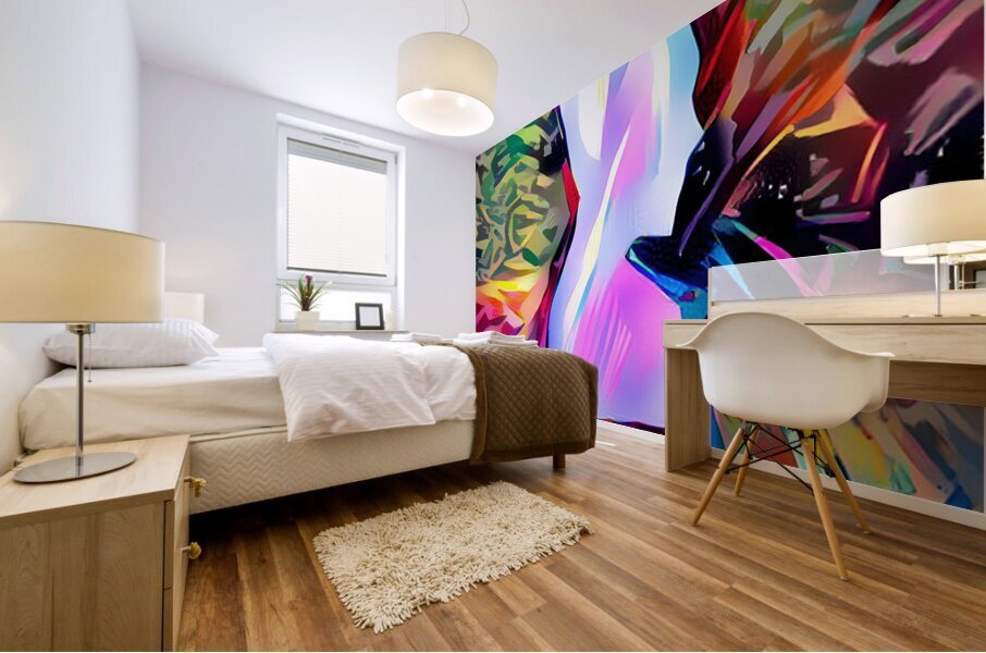 the digital pass Mural print