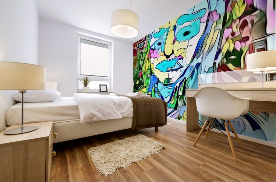 PORTRAIT ZERO 5 Mural print