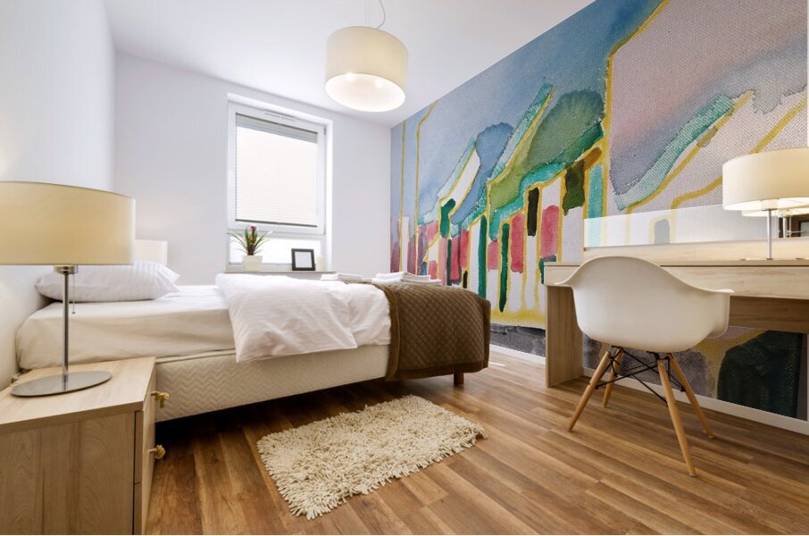 Architectural Abstraction Mural print