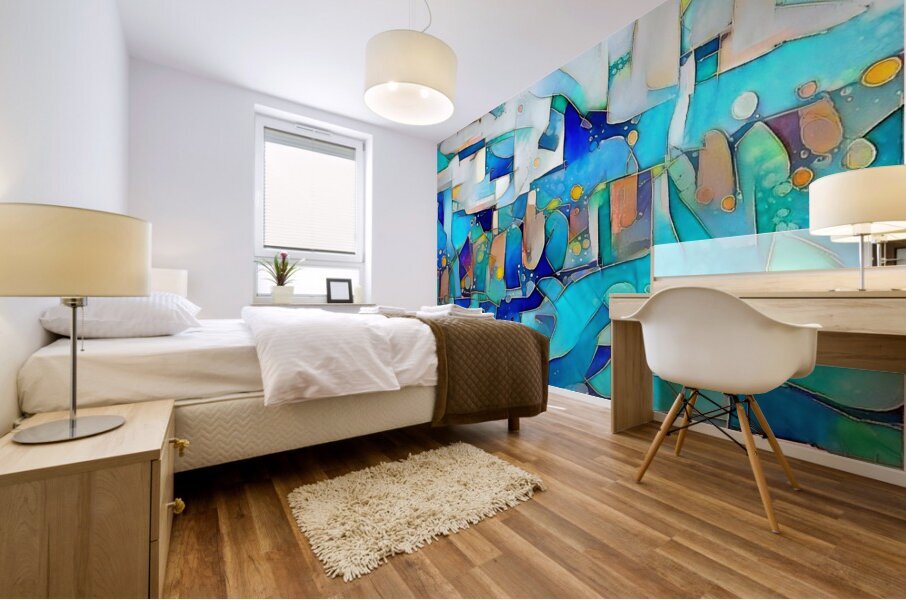  Aquamaris men Mural print