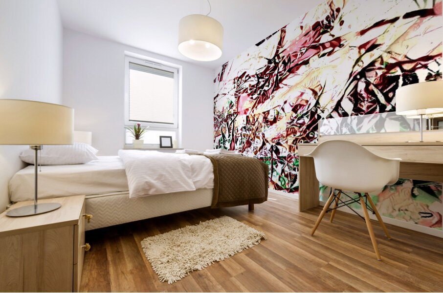 Torn Pieces  Mural print