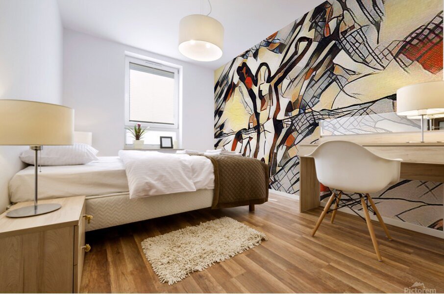 breaking free Mural print